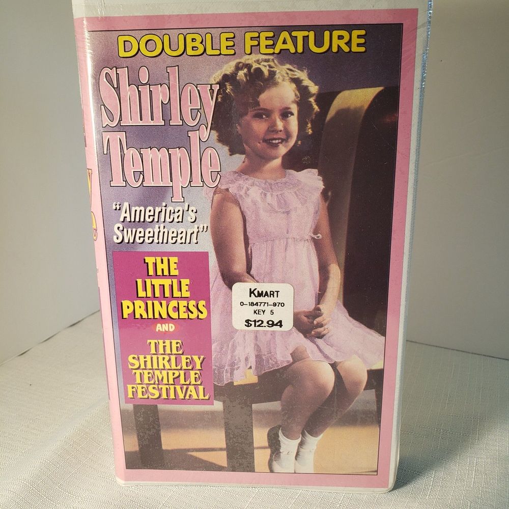 Shirley Temple VHS The Little Princess and The Shirley Temple Festival